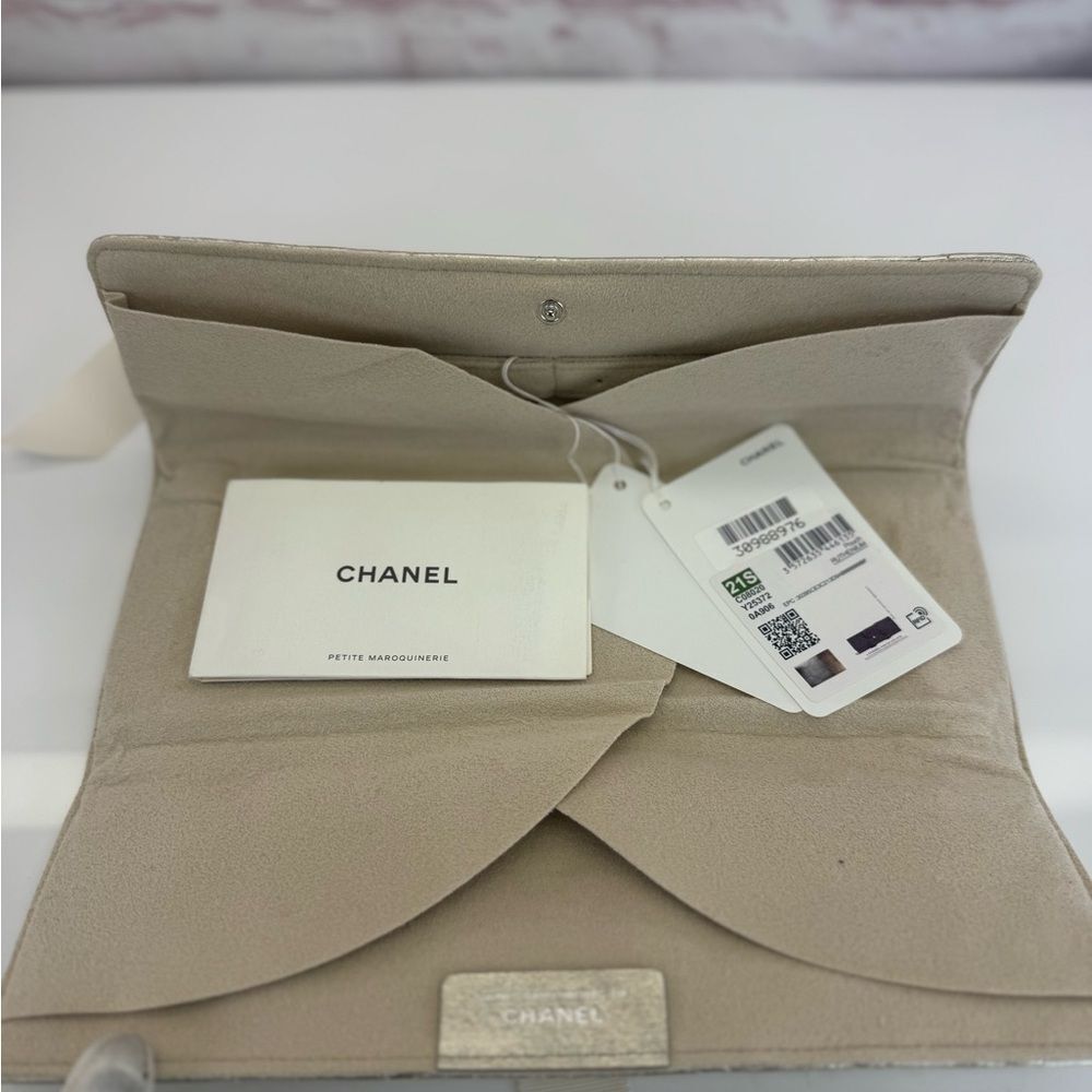 Chanel New Ruthenium Quilted Clutch Jewelry Bag - Picture 8 of 16